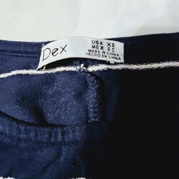 Dex Womens Straight Dress Multi-Color Size XS Polyester Blend Short Sleeve - Picture 5 of 12